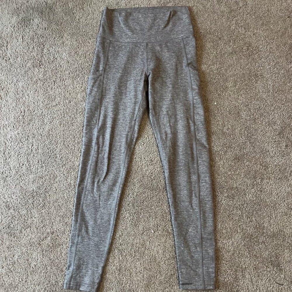 Aerie Brown High Rise Pocket Leggings Size Small‎